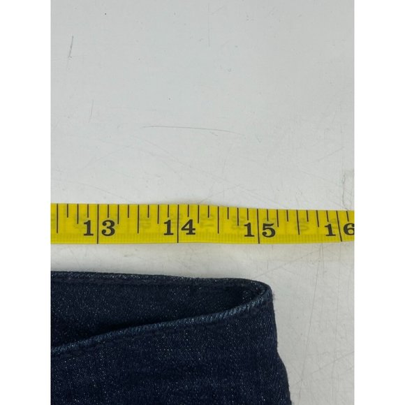 Nine West Women's Vintage America Jeans Skinny Boot Size 8 Dark Wash Mid-Rise - Picture 6 of 10